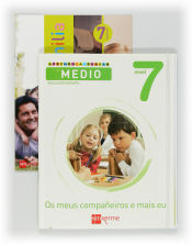 Portada de Aprendo a pensar co medio: Os meus compañeiros e mais eu. Nivel 7. Educación Infantil