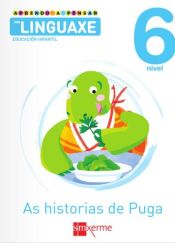 Portada de Aprendo a pensar con linguaxe: As historias de Puga. Nivel 6. Educación Infantil