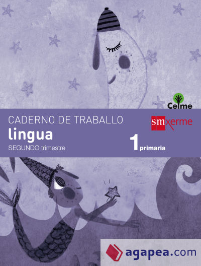 Caderno de lingua. 1 Primaria, 2 Trimestre. Celme