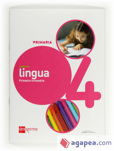 Caderno de lingua. 4 Primaria, 1 Trimestre. Conecta 2.0