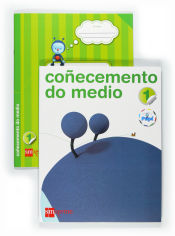 Portada de Coñecemento do medio. 1 Primaria. Conecta con Pupi