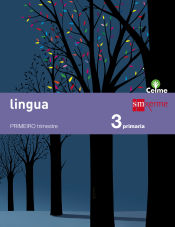 Portada de Lingua. 3 Primaria. Celme