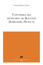 Portada de Toponimia del municipio de Boltaña (Sobrarbe, Huesca)