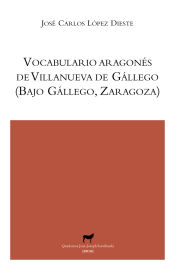 Portada de Vocabulario aragonés de Villanueva de Gállego (Bajo Gállego, Zaragoza)