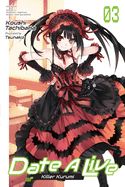 Portada de Date a Live, Vol. 3 (Light Novel): Killer Kurumi