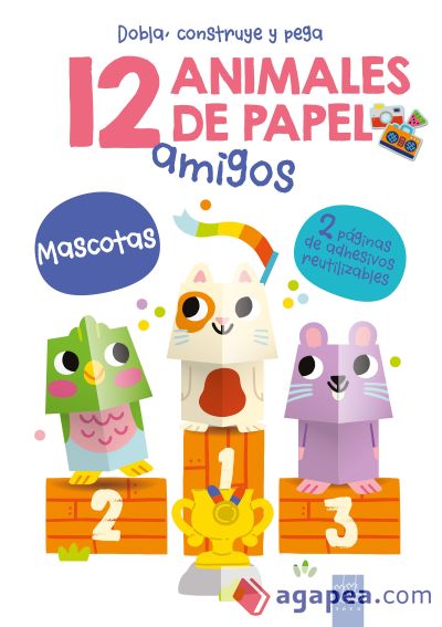 ANIMALES DE PAPEL. MASCOTAS