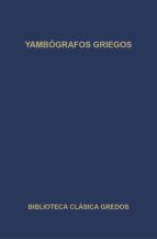 Portada de Yambógrafos griegos (Ebook)