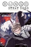 Portada de Bungo Stray Dogs, Vol. 4 (Light Novel): 55 Minutes