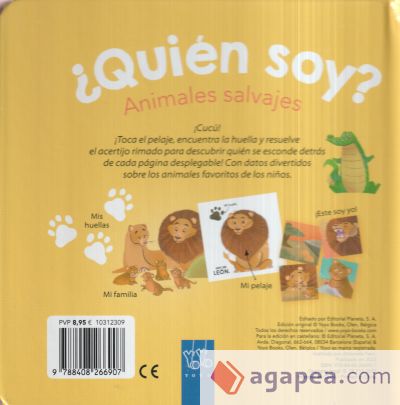 ¿Quién soy? Animales salvajes