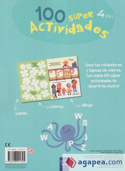 100 súper actividades 4 años