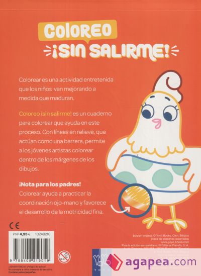 Coloreo ¡sin salirme! Oso