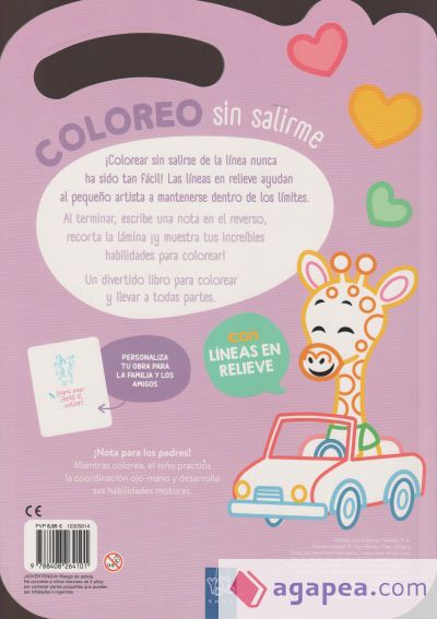 Coloreo sin salirme-Para llevar. Rana