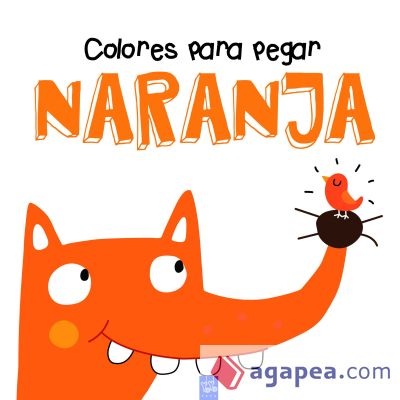 Colores para pegar. Naranja