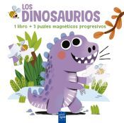 Portada de Lee y juega con puzles magn&eacute;ticos. Los dinosaurios