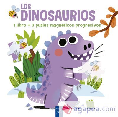 Lee y juega con puzles magn&eacute;ticos. Los dinosaurios