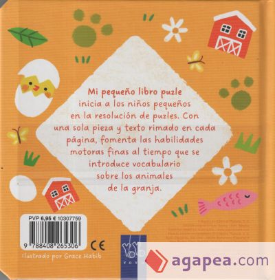 Mi pequeño libro puzle. Granja