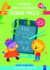 Portada de Mi primer libro de actividades con pizarra mágica. Verde