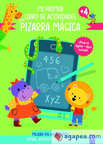 Mi primer libro de actividades con pizarra mágica. Verde Mi primer libro de actividades con pizarra mágica. Verde