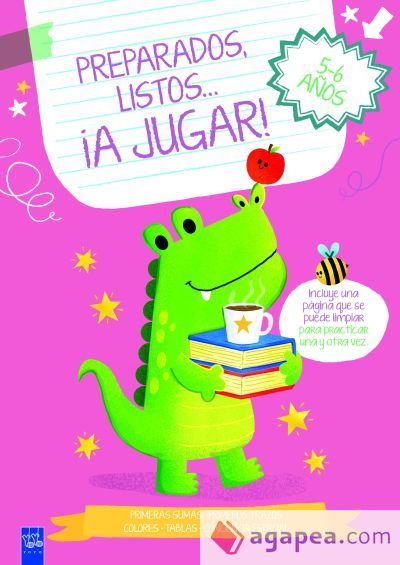 Preparados, listos... ¡a jugar! 5-6 años rosa Preparados, listos... ¡a jugar! 5-6 años rosa