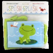 Portada de Splish Splash Libro baño. Rana