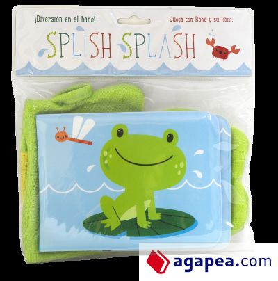 Splish Splash Libro baño. Rana