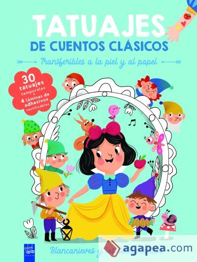 Tatuajes de cuentos cl&aacute;sicos. Blancanieves