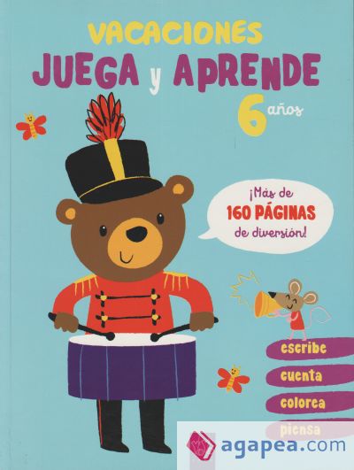 Vacaciones. Juega y aprende. 6 años