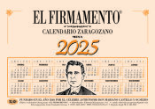 Portada de Calendario Zaragozano 2025 Mesa