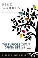 Portada de The Purpose Driven Life: What on Earth Am I Here For?