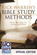 Portada de Rick Warren's Bible Study Methods: Twelve Ways You Can Unlock God's Word