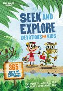 Portada de Seek and Explore Devotions for Kids: 365 Days of Hands-On Activities