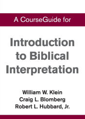 Portada de CourseGuide for Introduction to Biblical Interpretation