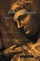 Portada de Myth and Thought Among the Greeks