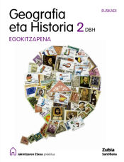 Portada de GEOGRAFIA ETA HISTORIA 2 DBH EGOKITZAPENA JAKINTZAREN ETXEA