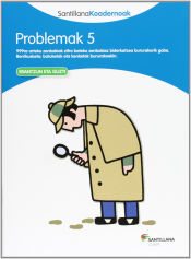 Portada de PROBLEMAK 5 SANTILLANA KOADERNOAK