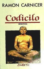 Portada de Codicilo. Memorias