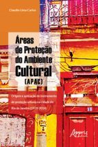 Portada de Áreas de Proteção do Ambiente Cultural (Apac): (Ebook)