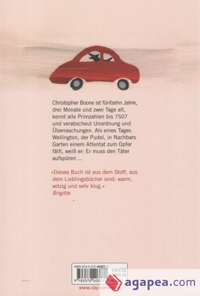 Supergute Tage Oder Die Sonderbare Welt Des Christopher Boone SUPERGUTE TAGE ODER DIE SONDERBARE WELT DES CHRISTOPHER BOONE - MARK