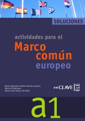 Portada de Actividades para el Marco común europeo A1 - Soluciones