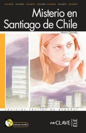 Portada de Misterio en Santiago de Chile + CD audio