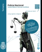 Portada de Policía Nacional Escala Básica. Temario Ciencias Jurídicas