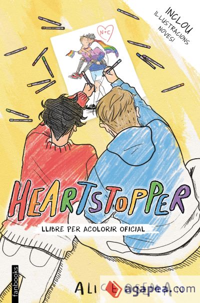 Heartstopper. Llibre per acolorir oficial