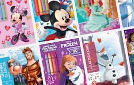 Libros para colorear de Disney