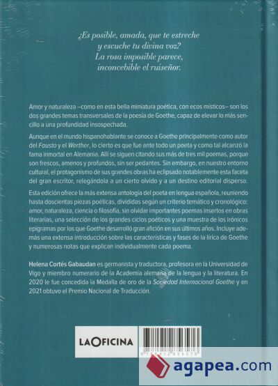 Poemas esenciales de Goethe