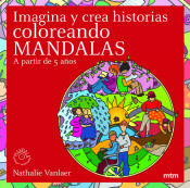 Portada de Imagina y crea coloreando  mandalas