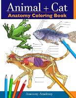 Portada de Animal & Cat Anatomy Coloring Book