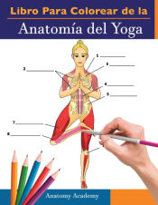 Portada de Libro Para Colorear de la Anatomía del Yoga