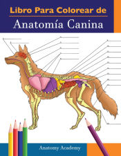 Portada de Libro para colorear de Anatomía Canina