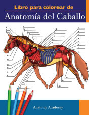 Portada de Libro para colorear de Anatomía del Caballo