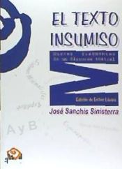 Portada de El texto insumiso